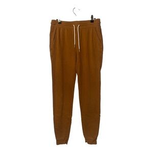 MATE the Label Rust Fleece Jogger Sweatpants, Small